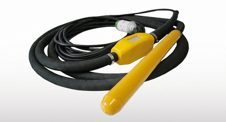 Вибратор глубинный VHN50 (42V, 200HZ, 10m electric cable) 